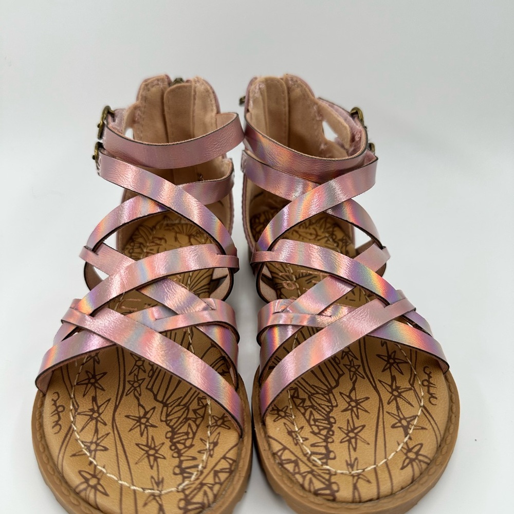 Blowfish Malibu Pink Strappy Sandals - Picture 2 of 10